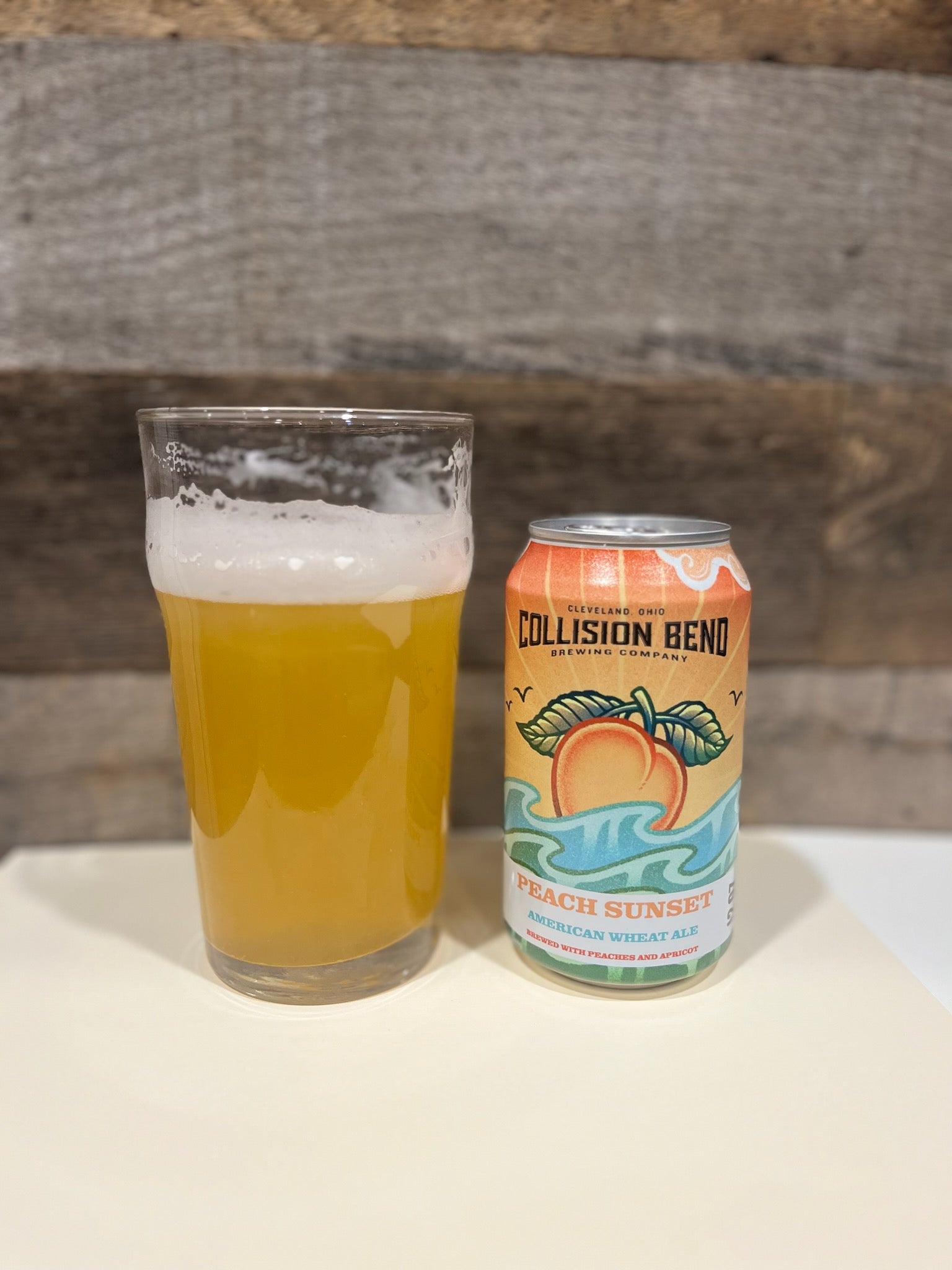 Peach Sunset by Collision Brewing Company from Cleveland, OH