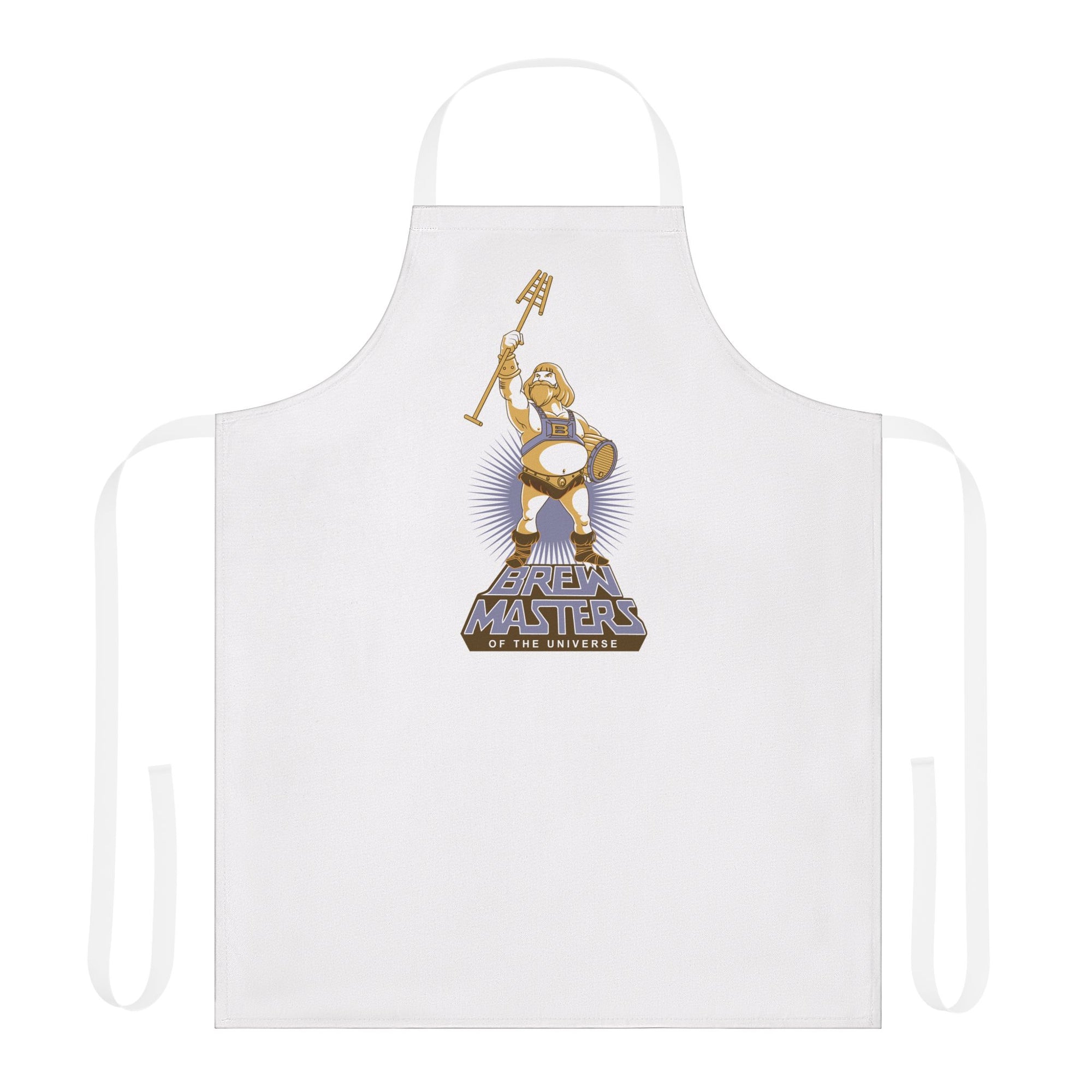 Brewmasters Of The Universe Apron in White