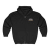 Brewmasters of the Universe zip-up hoodie featuring comic-book style logo on front