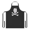 Hop and Crossbones Brewing Apron in Black