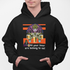 Close-up of the 8-bit-inspired design on the "All Your Beer Are Belong To Us" Hoodie.