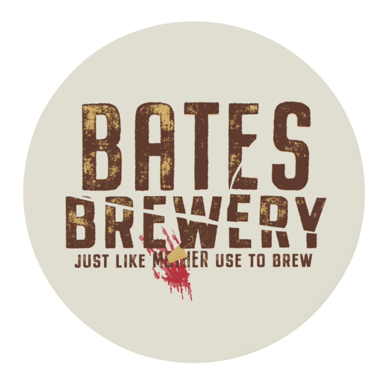 Bates Brewery Craft Beer Round Beer Coaster